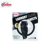 Finice Laundry Black Sheets packaging featuring 16 sheets for maintaining deep black color and eliminating white haze on dark fabrics.